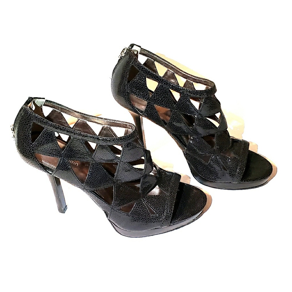 Sexy Ladies sz 8M Calvin Klein Black Heels